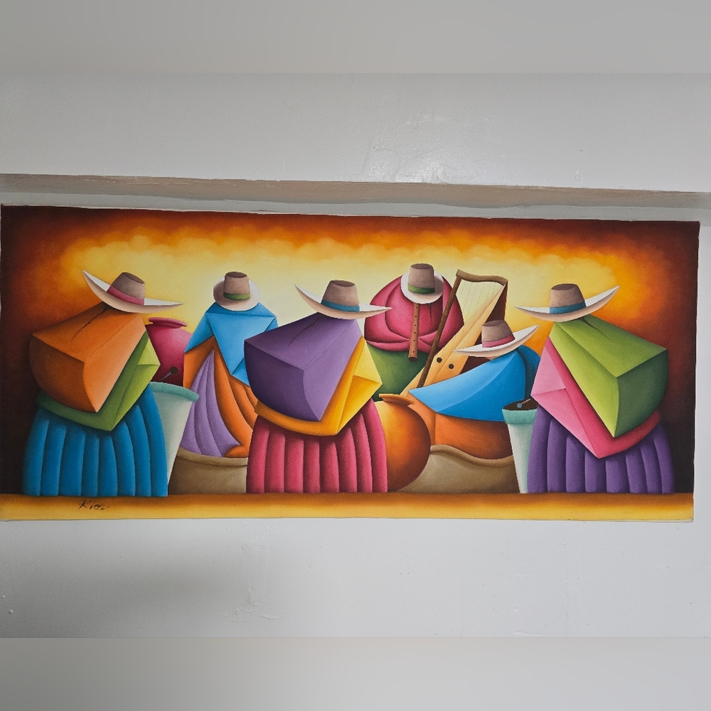 AUTHENTIC ECUADORIAN PAINTING
